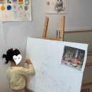 감일 비아트 미술학원 - 2024 겨울방학 대형캔버스 특강 후기 🎨미셸 들라크루아 벨 에포크