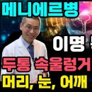 메니에르병[28탄]줄기세포 1개월후 이명 15년 완치! 귀에서삐소리 웅웅소리 싹! 속이 미식거릴때 두통 어지러움, 목통증도 고쳤다. 머 이미지