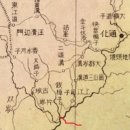 1904년 만주 지도와 부이강 이미지