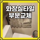 아트파크 화장실 | 운정아이파크 화장실타일보수 부분교체 후기