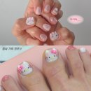 네일다슬 | 의정부역 네일아트 추천 뽀송부띠끄 유지력 좋은 손, 발 키티네일 후기