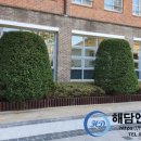 PE화단경계목으로 학교화단 정비하였습니다. 이미지