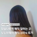 잠실나루미용실 잠실머리맛집 악성곱슬 매직 노노브헤어