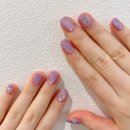 선부동 네일샵 : 머그워트네일 에서 봄맞이 자석네일 생화네일 받아봄