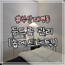 부산 대연동 등드름 관리 : 해초필링으로 등관리, 각질 과정 [솝에스테틱]