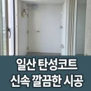 일산 탄성코트 시공으로 균열 제거 후 페인트 도색