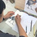 힐링 색연필화 이미지