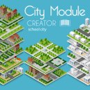 city module creator school town 이미지