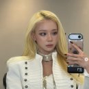 에스파 윈터, 도도한 금발 미녀의 '쇠맛' 미모 특유의 도도한 미모 이미지