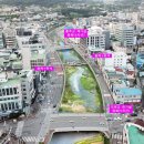 홍성천 복개 주차장 이미지