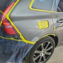 야시골마을수리센터 | 서초 반포 볼보 XC60 수리｜서래마을 골목 후진 사고, 뒤범퍼&amp;후휀더&amp;머플러 손상 자차보험 완벽 복원 후기