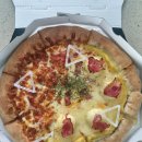 김해 피자 배달 맛집 &#39;청담피자&#39; 메뉴 콤비네이션 매쉬드 베이컨 고구마 피자 추천