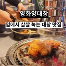 하대동184 | 진주 하대동 맛집 | 양화양대창 솔직후기