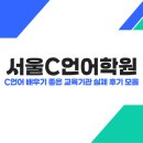2024년 평생학습 모니터링단 교육 | 서울 C언어 학원 - C언어 배우기 좋은 교육기관 실제 후기 모음