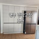 삼성 씽크 | 영주싱크대추천 세영리첼 냉장고장 시공후기 (삼성씽크)
