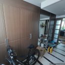 (주)부경 | 보령 부경파크빌 &#34;주방.문.문틀.붙박이장.샷시.가구.벽&#34; 시트지 인테리어필름 시공 (영림 px451 화이트...