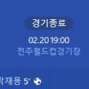 [24/25 AFC Champions League Two 16강 2차전] 전북 현대 vs 포트 FC 골장면.gif 이미지