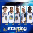 워리어스 스타팅5 vs 마이애미 히트 이미지