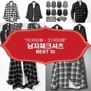 남자체크셔츠 추천 BEST 10 (feat. 가격대 13,900원 ~ 21,900원)