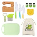 주주쇼핑 | 주주미엘 어린이 주방 도구세트 12종 후기 살펴보기 어린이 안전칼 요리칼 체험