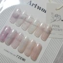 핑크네일아트 이미지