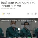 속보] 중대본 1단계→3단계 격상…위기경보 &#39;심각&#39; 상향 이미지