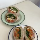 5835 | 전대 샌드위치 맛집 샌디츄 든든한 뚱샌 2종 솔직후기 (양념치킨포테이토, 바질안심닭)