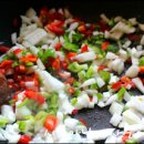 집에서 즐기는 레스토랑 요리 이미지