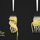 포크와 수저 이미지