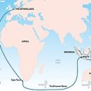 sailing ship routes of the world 이미지