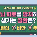 뇌 피로 풀고 10년 더 젊게! 뇌 건강 서바이벌 이미지