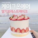 7094 | 부산 광안리 케이크 맛집 케이크온에어 3일 전 예약 성공! 딸기 포레스트 1호 후기