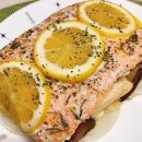 연어 스테이크 파피요트 손님초대음식으로 좋아요 이미지