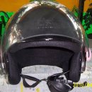 야마하 오픈페이스 검정 헬멧 판매합니다. 무료배송 해 드리구요. 핑크색 천사날개 포함이에요^^ 이미지