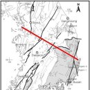 우리나라 주요 단층대와 자기지전류 합성 방향 - 경기남부권 주의... 이미지