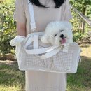 강아지 이동가방, 프롬위니 기내용 캐리어 애견가방
