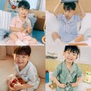 클로에 | 아이 셋이 1년째 입는 키즈파자마, 실크핏 클로에 반팔 잠옷 세트 후기