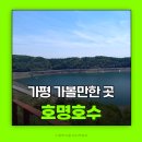 호명호수(제1주차장) | 가평 가볼만한 곳 호명호수 버스 시간 주차장 위치 소요시간