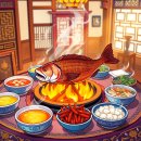 12첩반상 이미지