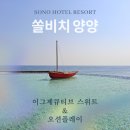 메이드호텔 | 쏠비치 양양 이그제큐티브 스위트 객실후기 + 오션플레이