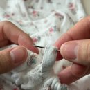 바로옷수선 | 육아 D+116 아기옷 셀프수선 후기, 뒤집는 우리딸 늘어진 바지 고무줄 수선