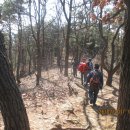 노고산 등산로 이미지