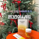 럭키클로버X푸들커플 115만 유투버 다이어트 체지방 컷트 원더라이너 세트 후기