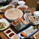 삼원정자참가자미회물회생아귀 | 대구 서구청 맛집 삼원정자참가자미물회 푸짐해요
