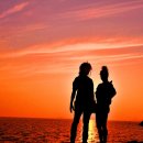 노을바다 이미지