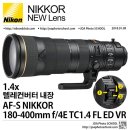 [렌즈정보] AF-S NIKKOR 180-400mm f/4E TC1.4 FL ED VR 1.4배 텔레컨버터 내장 · 뛰어난 화질, 기동력 및 기능성을 보유한 초망원 줌 렌즈 이미지