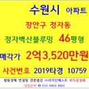 ﻿수원아파트경매 장안구 정자동 정자벽산블루밍 46평형 2019-10759 정자초등교 만석공원 만석거 이미지