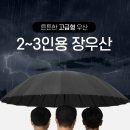 킹스맨 대형 2~3인용 장우산 소나기 우박 눈올때 우산 이미지