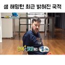 샘 해밍턴 최근 밝혀진 국적 이미지