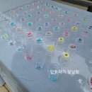 꽃누르미(압화) 레진공예 이미지